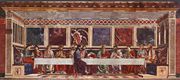 Тайная вечеря. 1447 год. трапезная монастыря Св.Аполлония, Флоренция.