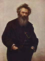 И. Н. Крамской. Портрет художника И. И. Шишкина. (1880, Русский музей)