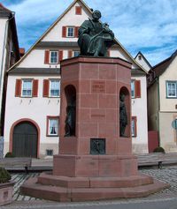 Памятник Кеплеру в Вайль-дер-Штадте.