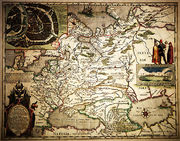 Карта Фёдора Годунова, изданная Герритсом в Амстердаме. С сайта [Российской национальной библиотеки]