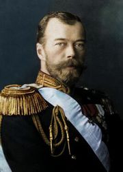 Николай II (раскрашенная фотография)