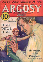 Обложка журнала «Argosy», выпуск от 22 октября 1932 года