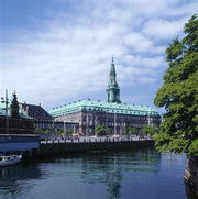  Замок Кристиансборг в Копенгагене