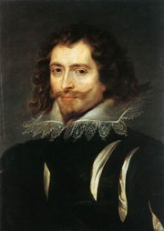 Джордж Вильерс, фаворит Иакова I (портрет работы Рубенса)