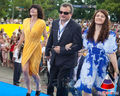 Андрей Бондаренко с женой и дочерью. Открытие Кинотавра 2010