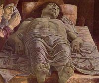 «Мёртвый Христос», ок.1500 г., пинакотека Брера, Милан
