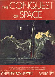 Обложка книги «Завоевание космоса» (1950)