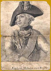 Портрет прусского военачальника Ф. В. фон Зейдлица.