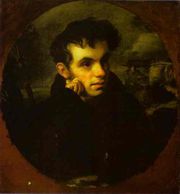 О. А. Кипренский, портрет В. А. Жуковского, 1815, Третьяковская галерея.