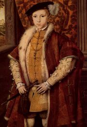 Эдуард VI — сводный брат Елизаветы