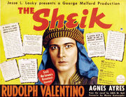 Постер фильма «Шейх» (1921)
