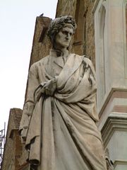 Памятник Данте 1865 г. Флоренция 