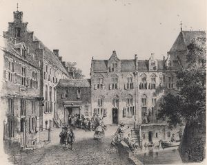 школа святого Херувима в Утрехте (в XVII веке).