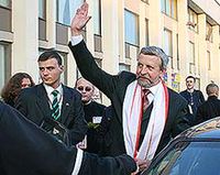 Александр Милинкевич после выборов единого кандидата в президенты от демократической оппозиции