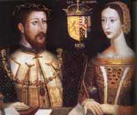 Король Шотландии Джеймс V и Мария де Гиз