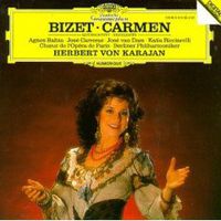 Обложка альбома «Bizet. Carmen. Highlights. Baltsa. Carreras. Karajan» (Baltsa, Carreras, Karajan, 2006)