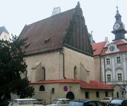 Пражская синагога, где якобы сохранены останки голема