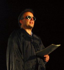 На представлении spoken word в Швейцарии, 2003 год.