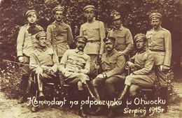 Пилсудский в Отвоцке. 1915