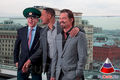 Барри Зонненфельд, Уилл Смит и Джош Бролин. На премьере фильма «Люди в чёрном 3» в Москве