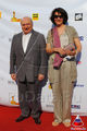 Михаил Жванецкий с женой Натальей. Открытие Одесского кинофестиваля 2011