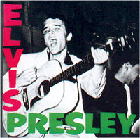 Обложка дебютного альбома «Elvis Presley» (1956)