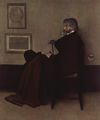 Arrangement in Gray and Black no 2 (Portrait of Thomas Carlyle) (1873)