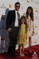 Андрей Алфёров с семьёй. Закрытие Одесского кинофестиваля 2011