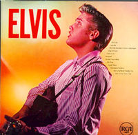 Обложка второго альбома «Elvis» (1956)