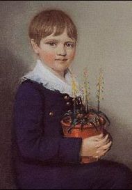 Чарлз Дарвин в возрасте семи лет (1816), за год до безвременной кончины его матери.