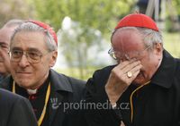 Кардиналы Иоахим Майснер и Жан-Мари Люстиже в Освенциме