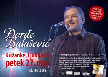 Плакат концерта в Любляне (2005) 