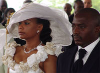 Президент Кабила с супругой