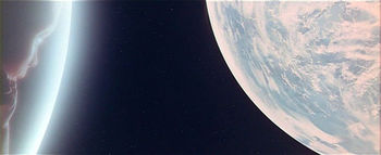 Заключительный кадр из фильма «Космическая одиссея 2001»