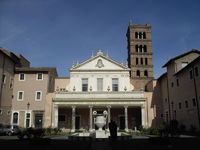 Церковь св. Цецилии в Трастевере, титульная церковь кардинала Мартини