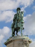 Памятник Жозе I в Лиссабоне