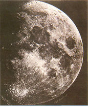 Фотография Луны, сделанная Л.Резерфордом в 1865