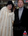 Позенко Егор с женой на премьере фильма «Супруги Морган в бегах» в Москве