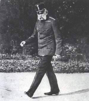 Франц Иосиф за неделю до начала Первой мировой войны. 23 июля 1914