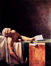 Смерть Марата (Жак Луи Давид, 1793)