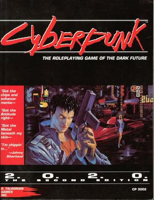 Второе издание настольной ролевой игры «Cyberpunk 2020»