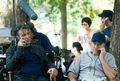 Роберт Де Ниро и Аль Пачино на съёмочной площадке фильма "Право на убийство"