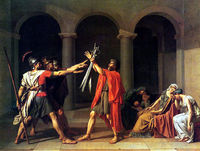«Клятва Горациев» (1784) — картина Жака Луи Давида
