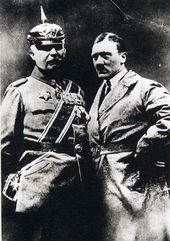 Людендорф и Гитлер 1925