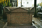 Надгробие Л. Эйлера. Гранитный саркофаг. 1837  г.