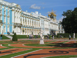  Екатерининский дворец в Царском Селе (г.Пушкин), август 2004.