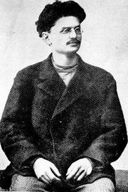 Троцкий в ссылке в Иркутской губернии. 1900