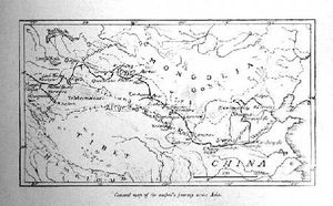 Карта экспедиции
