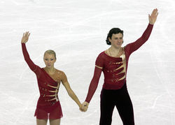 Татьяна Тотьмянина и Максим Маринин на Олимпиаде в Турине