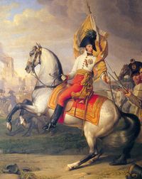  Победоносный Эрцгерцог Карл в битве при Асперне, 21-22 мая 1809